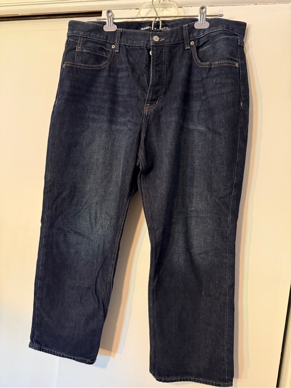 Old Navy Men's Indigo Straight Jeans